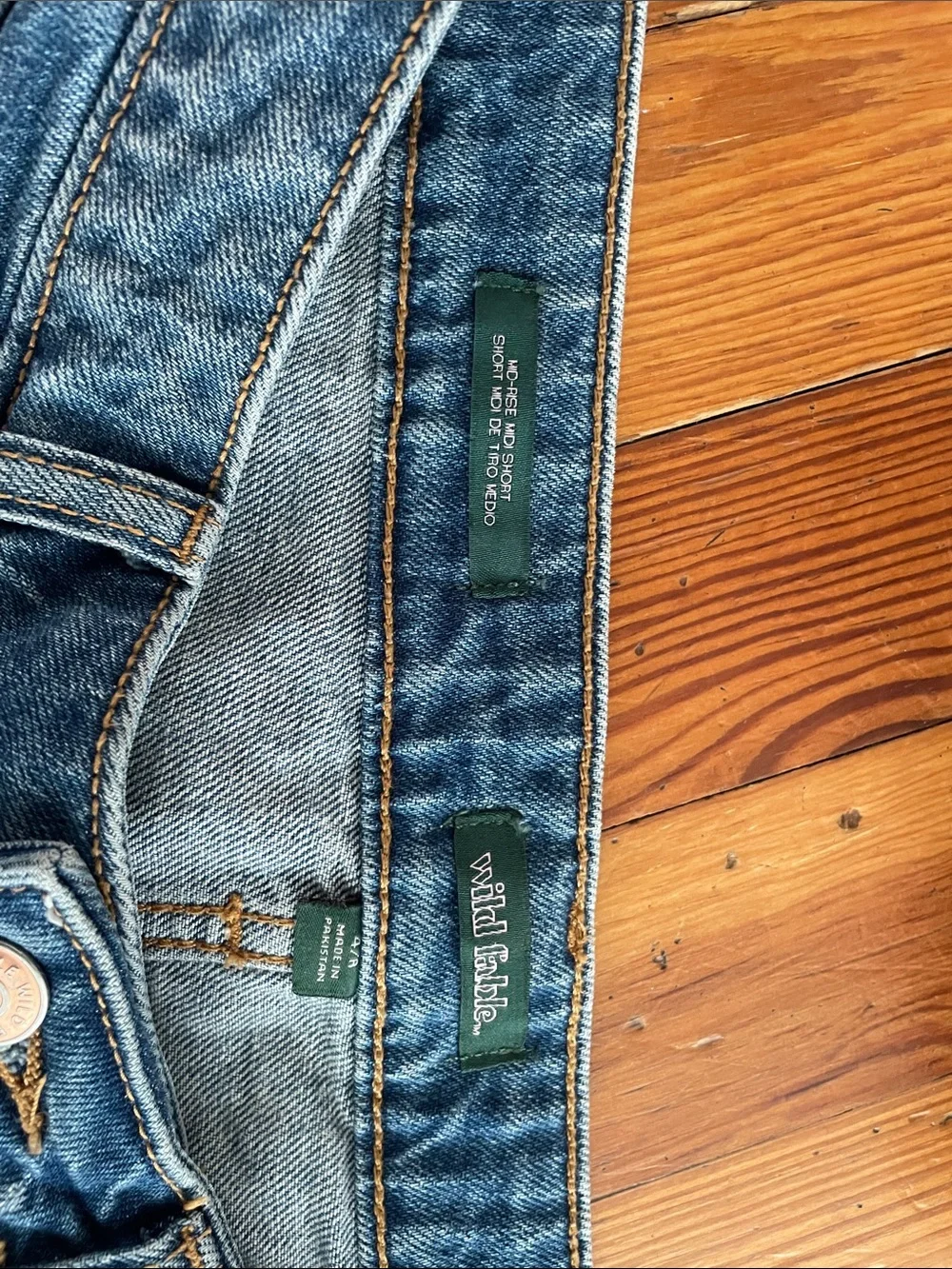 Lot of Denim Shorts (mid/high rise), Jorts  Sz 2 - 4